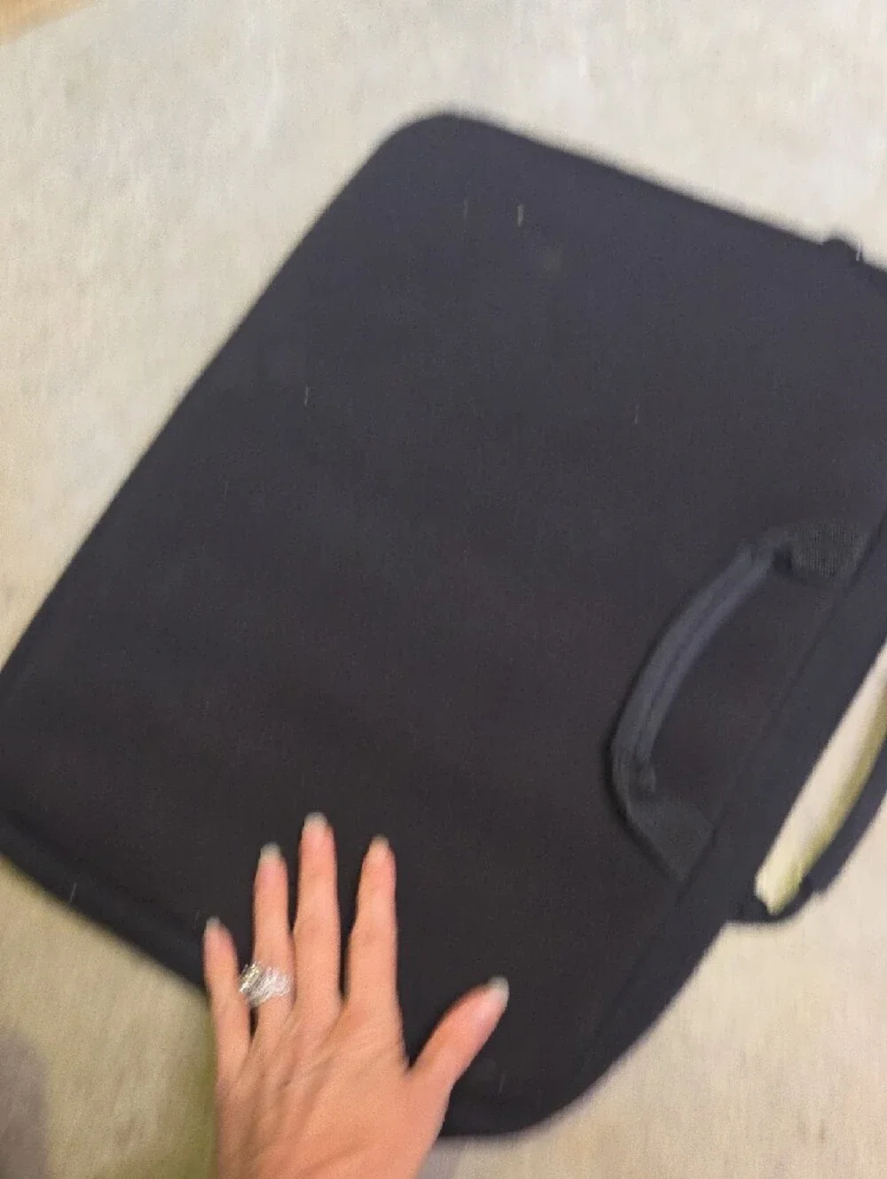 Targus Black and Blue Laptop Briefcase
